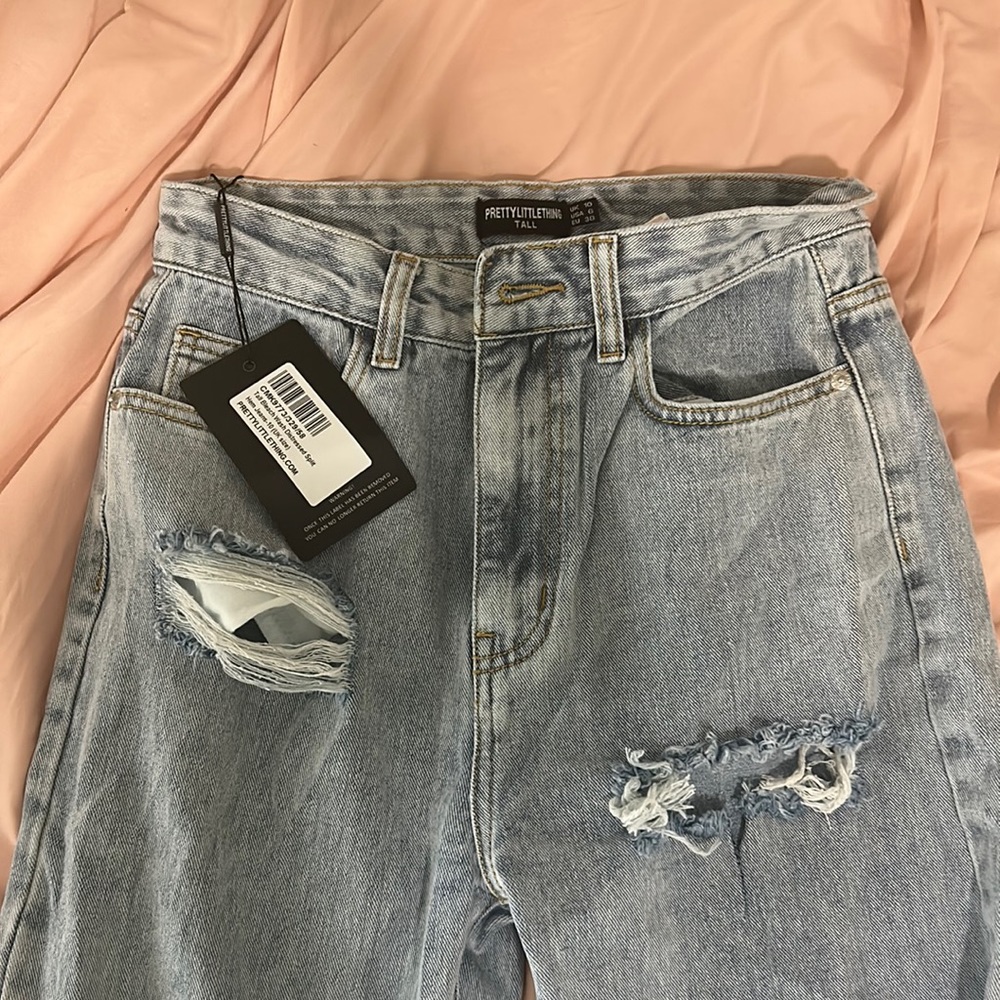 Pretty little thing Tall US 6 UK 10 Blue Jeans